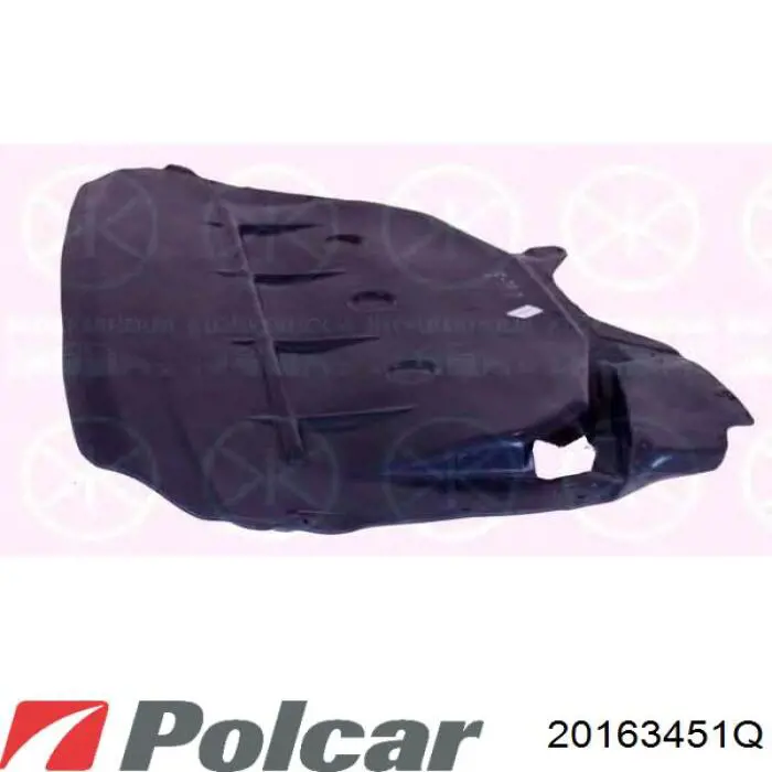 2016345 Polcar захист двигуна, піддона (моторного відсіку)