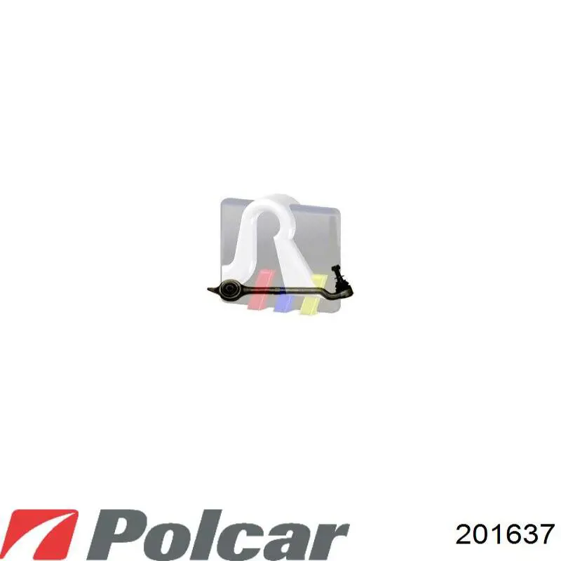 201637 Polcar Поперечний важіль