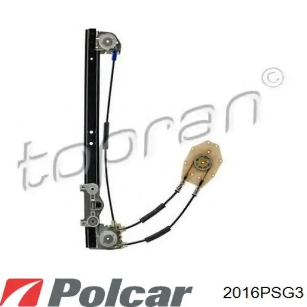 2016PSG3 Polcar механізм склопідіймача двері задньої, лівої