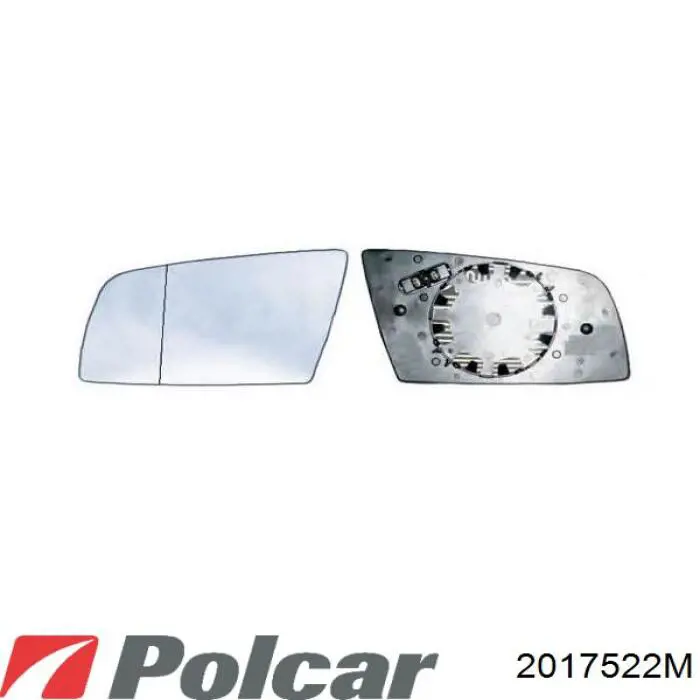 Ліве бокове дзеркало 2017545E Polcar