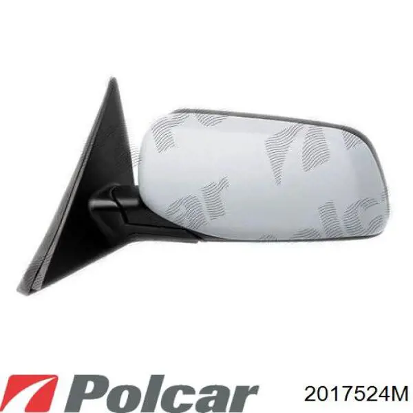 Накладка дзеркала заднього виду, права 7095116 Autotechteile