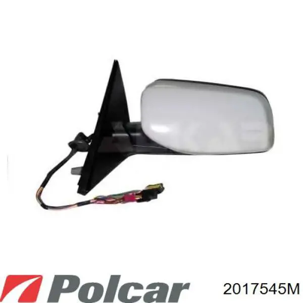 2017545M Polcar дзеркальний елемент дзеркала заднього виду, лівого