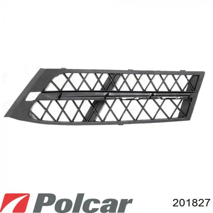 Решітка переднього бампера, центральна Polcar 201827 ціна, від 42.70 USD