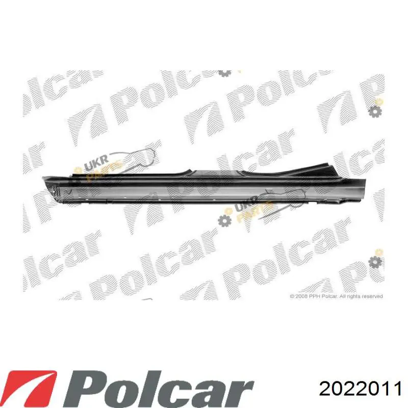 2022011 Polcar крило переднє ліве