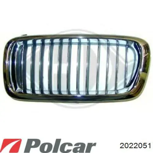 2022053 Polcar решітка радіатора ліва