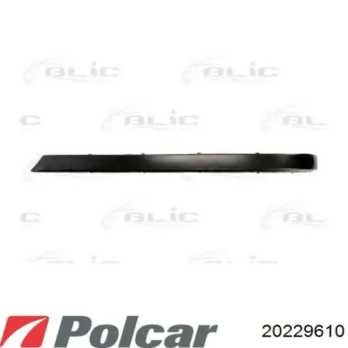 20229610 Polcar накладка бампера заднього, права