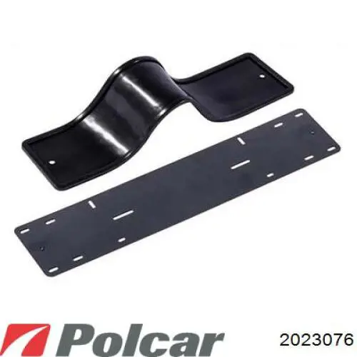 Молдинг переднього бампера, правий 2023076 Polcar