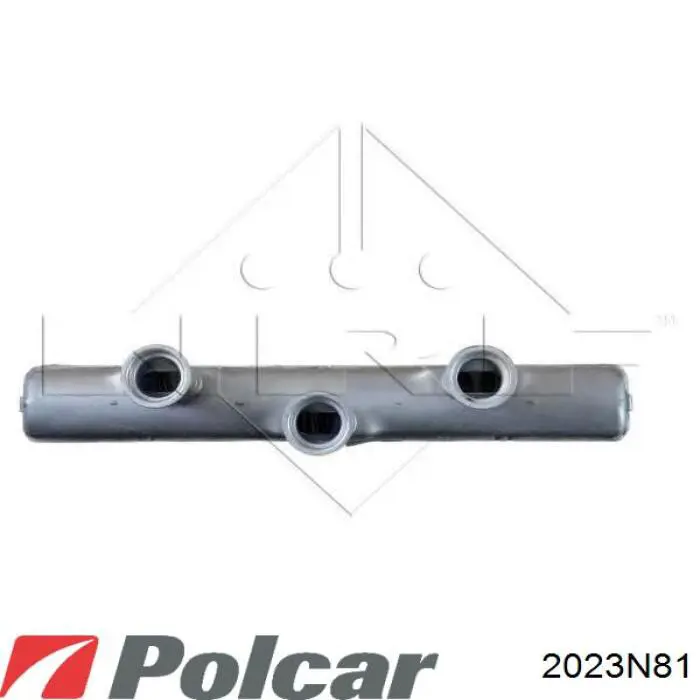 2023N81 Polcar радіатор пічки (обігрівача)