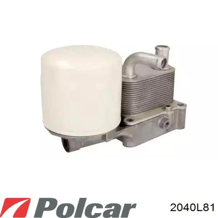 2040L81 Polcar радіатор масляний (холодильник, під фільтром)