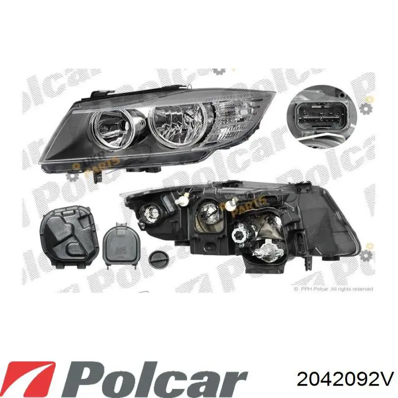 Фара ліва FP1408R5E Depo/Loro/Abakus