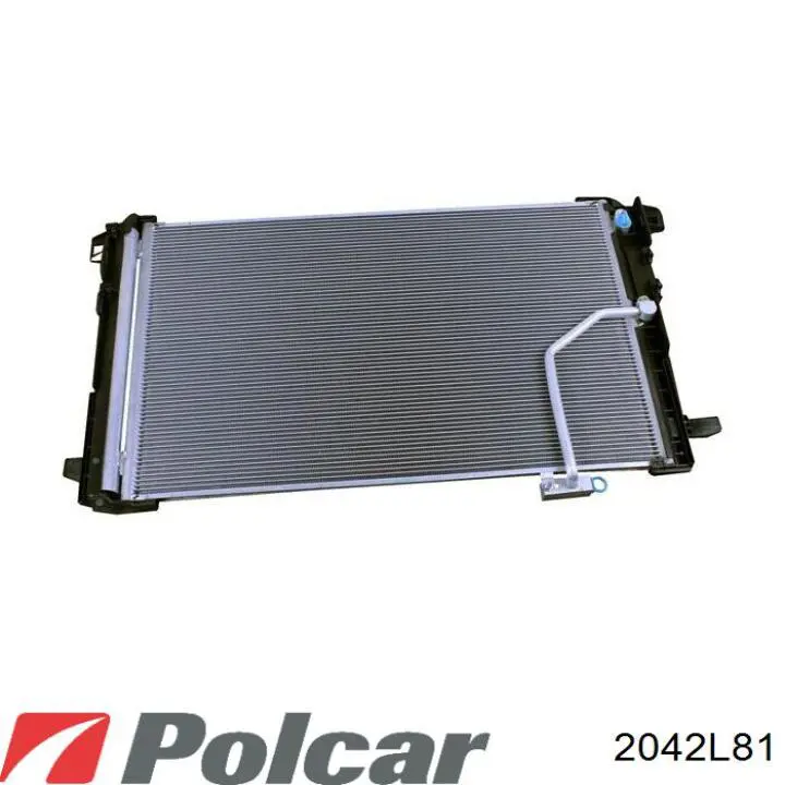 Радіатор масляний (холодильник), під фільтром 2042L81 Polcar