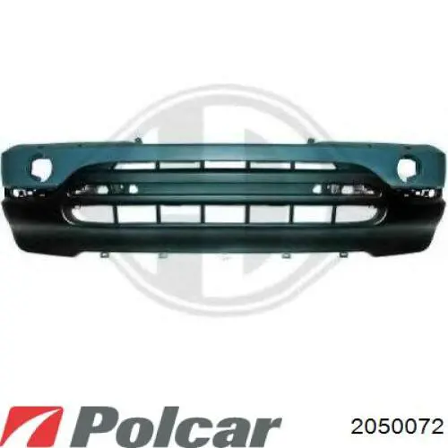 2050072 Polcar бампер передній