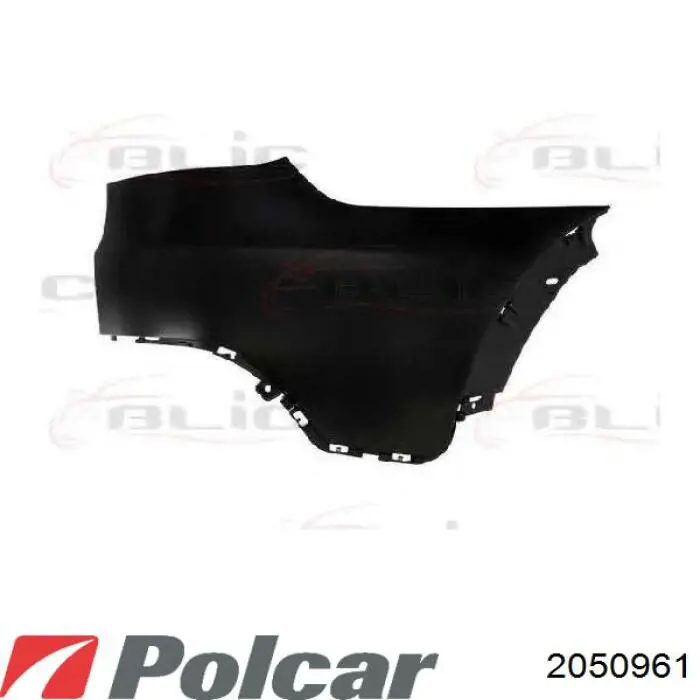 Кожух бампера заднього Polcar 2050961 ціна, від 111.11 USD