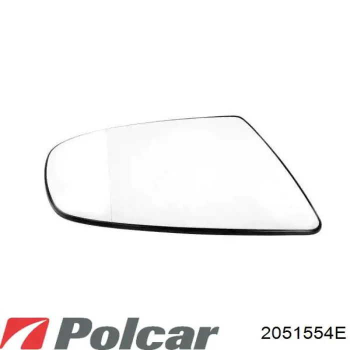 Дзеркальний елемент дзеркала заднього виду, правого 2051554E Polcar
