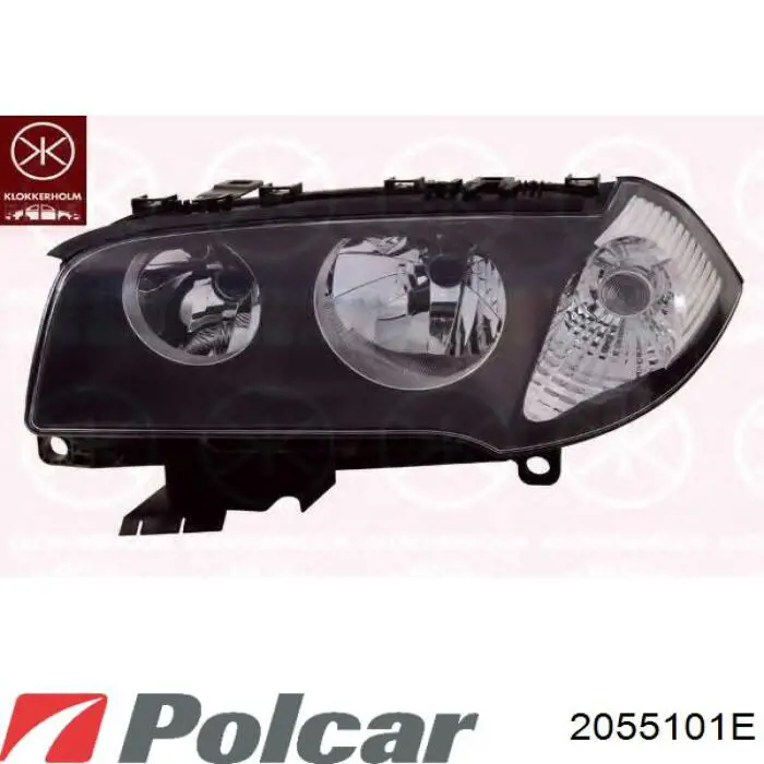 Фара права ZBM1157R Signeda