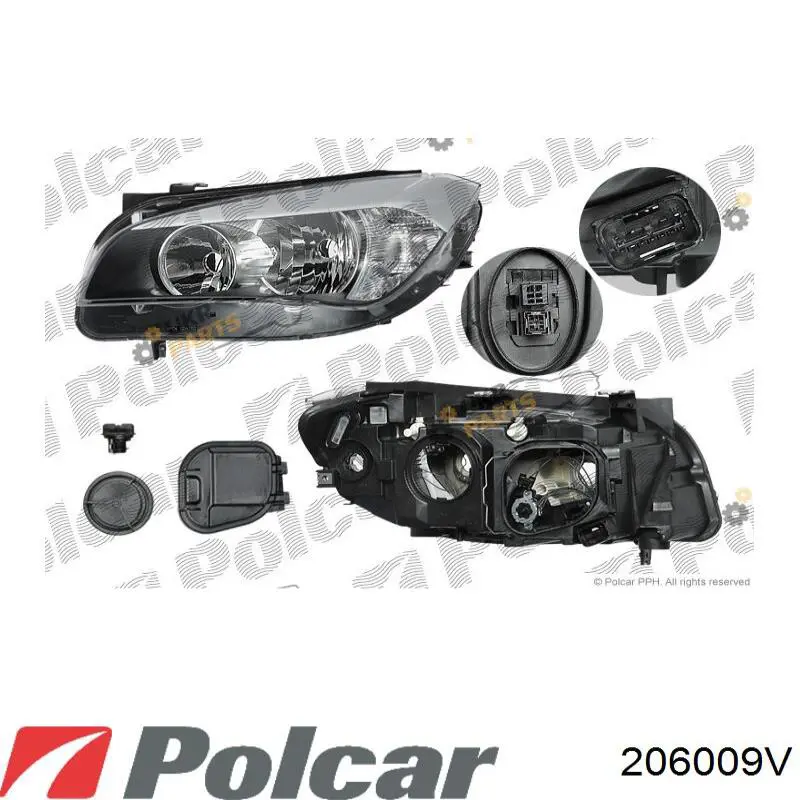 Фара права ZBM111256R Signeda