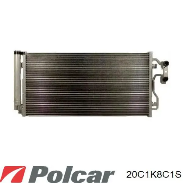 20C1K8C1S Polcar радіатор кондиціонера