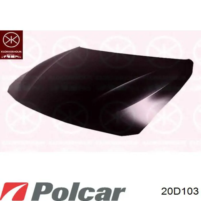 Капот 20D103 Polcar