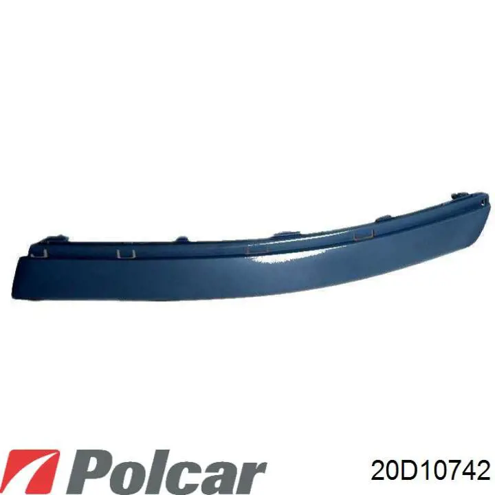 Передній бампер 20D10742 Polcar