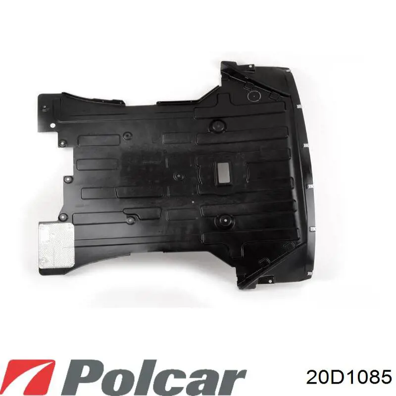 Радіатор охолодження двигуна 20D1085 Polcar