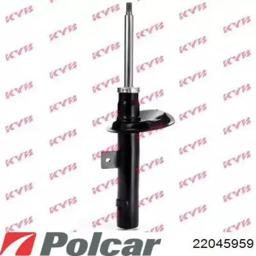 Амортизатор передньої підвіски, лівий Polcar 22045959 ціна, від 37.39 USD