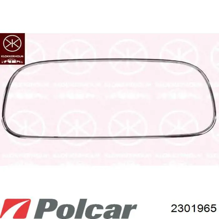 Купити 2301965 Polcar Накладка заднього бампера