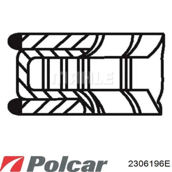 Поворітель повороту на крилі Polcar 2306196E