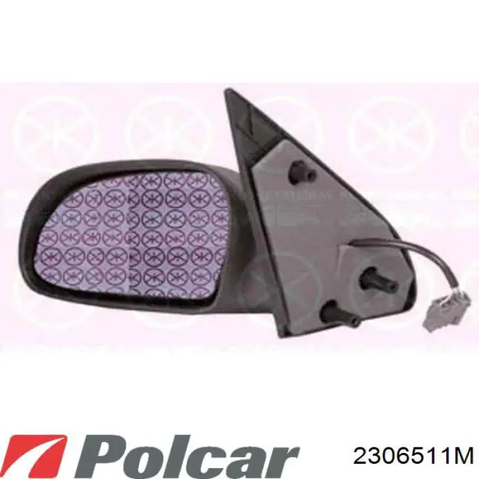 Купити 8148KS Peugeot/Citroen Бічне дзеркало заднього виду ліве