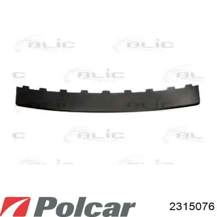 Молдинг заднього бампера, центральний 2315076 Polcar