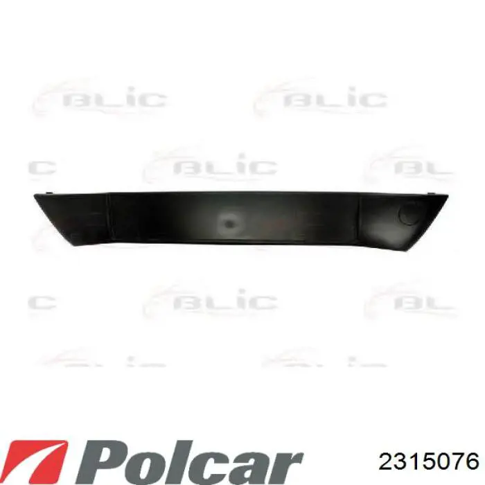 2315076 Polcar Молдинг заднього бампера, центральний