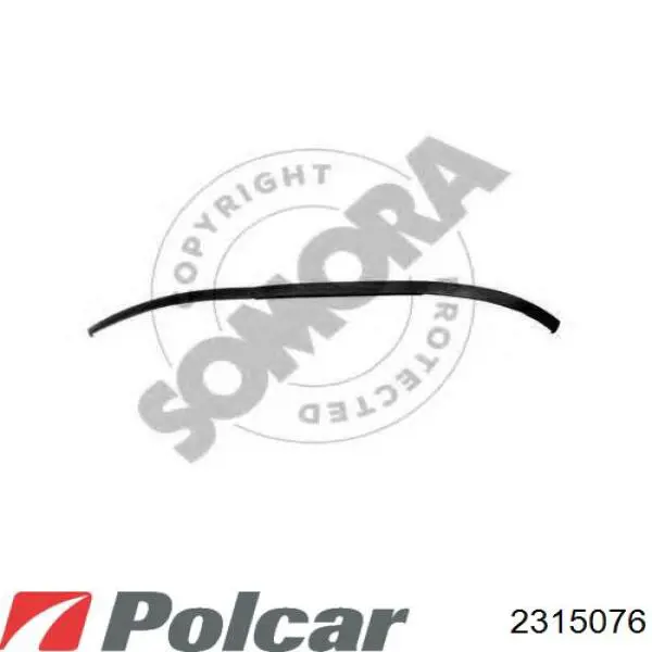 Молдинг заднього бампера, центральний Polcar 2315076 ціна, від 6.97 USD
