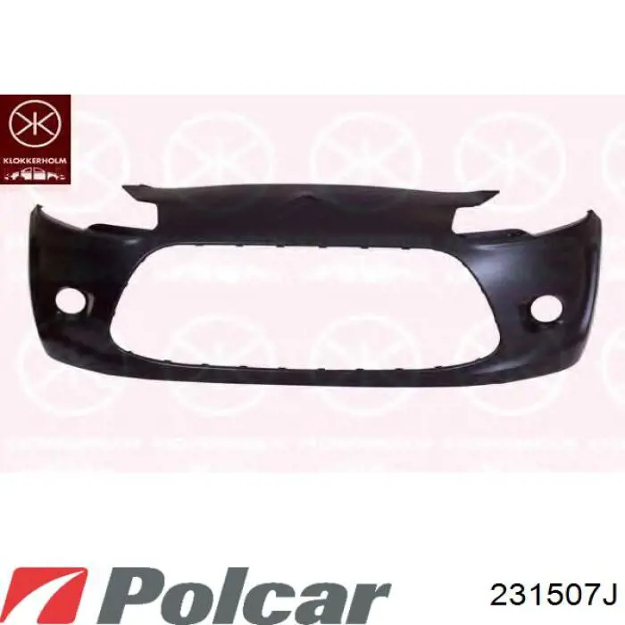 Передній бампер 231507J Polcar