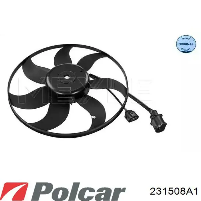 Радіатор 231508A1 Polcar
