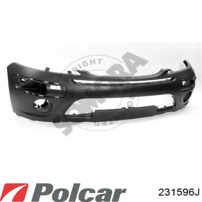231596 Polcar Буфер (бампер) задній