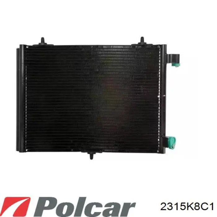 Радіатор кондиціонера 2315K8C1 Polcar