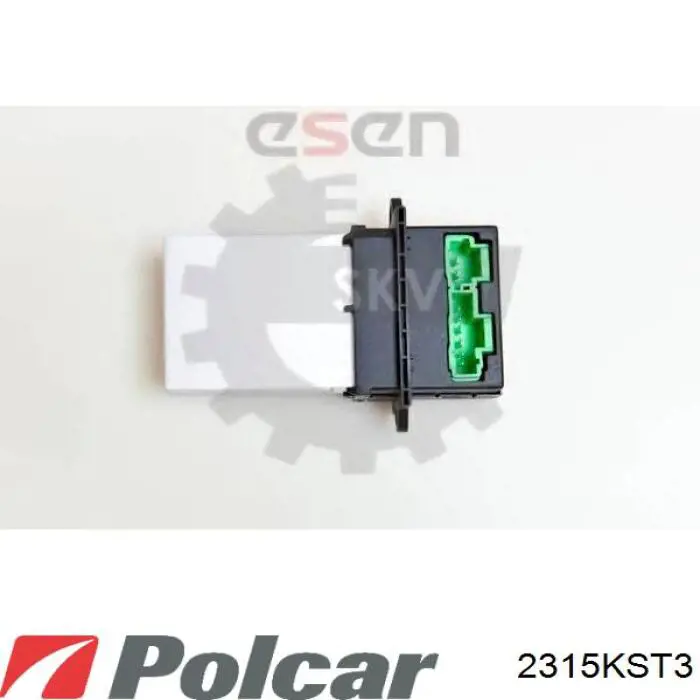 2315KST3 Polcar резистор (опір пічки, обігрівача салону)