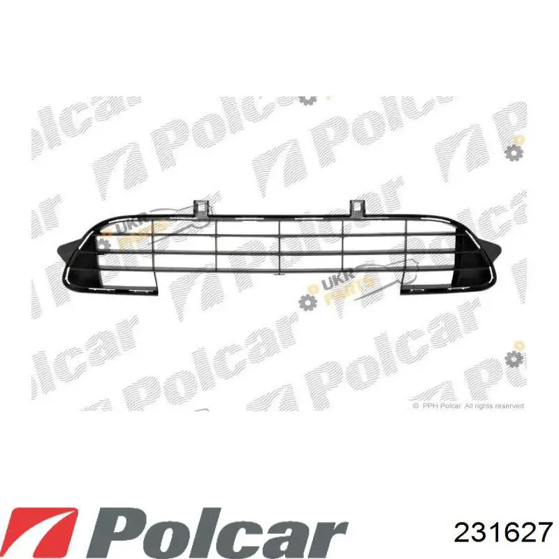 231627R Polcar решітка переднього бампера