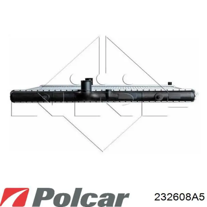 Купити 232608A5 Polcar Радіатор двигуна