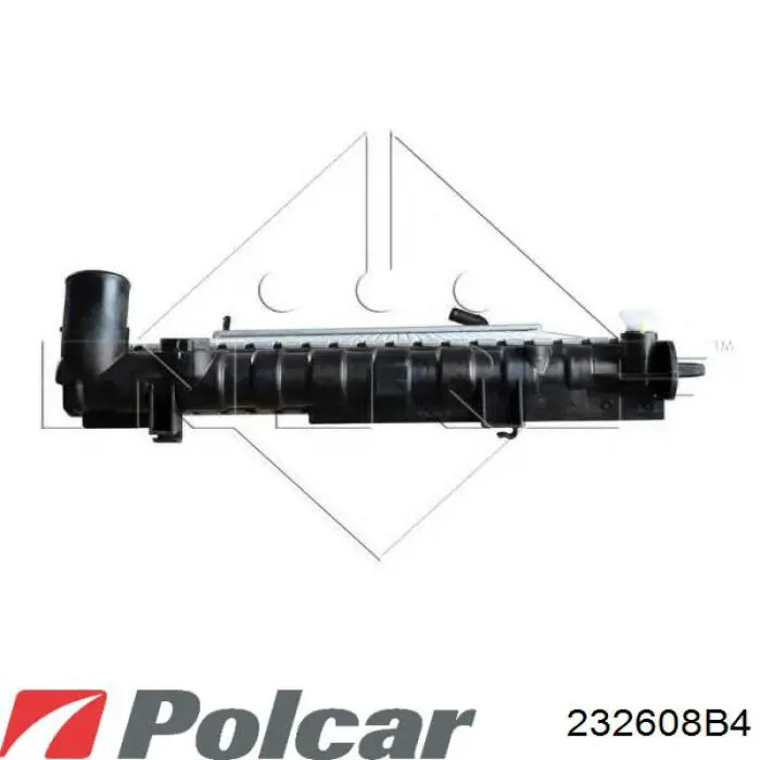 Купити 232608B4 Polcar Радіатор двигуна