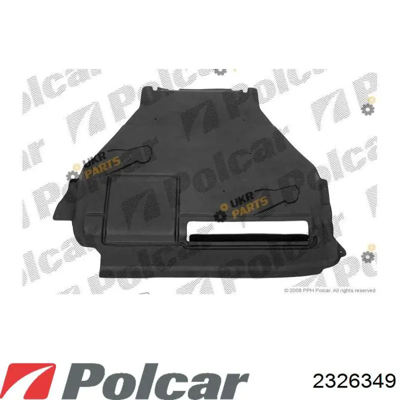 Купити 2326349 Polcar Захист піддона картера двигуна