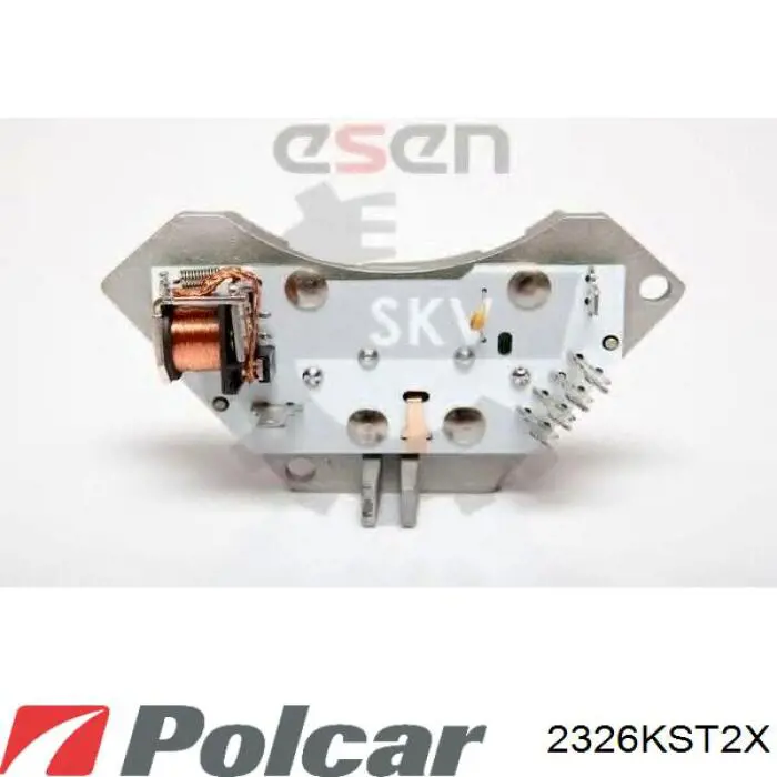 2326KST2X Polcar резистор (опір пічки, обігрівача салону)