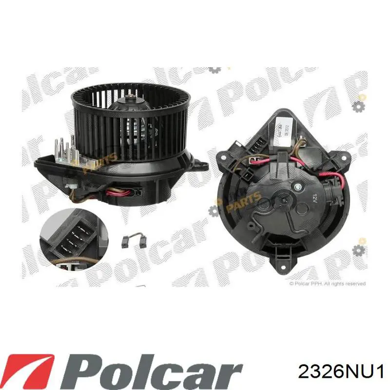 2326NU1 Polcar Електромотор пічки