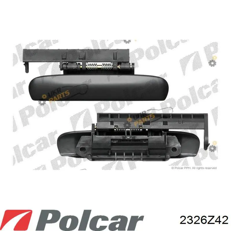 Ручка передньої двері зовнішня права Peugeot/Citroen 9101N3 ціна, від 9.43 USD