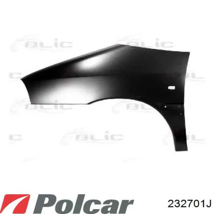 Бічна частина передня ліва Polcar 232701