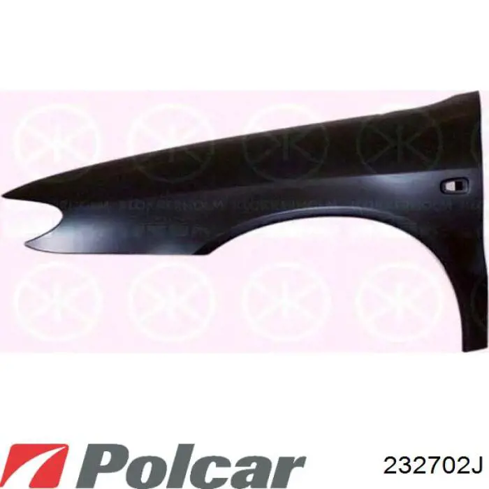 Крило переднє праве Peugeot/Citroen 7840K4 ціна, від 91.39 USD