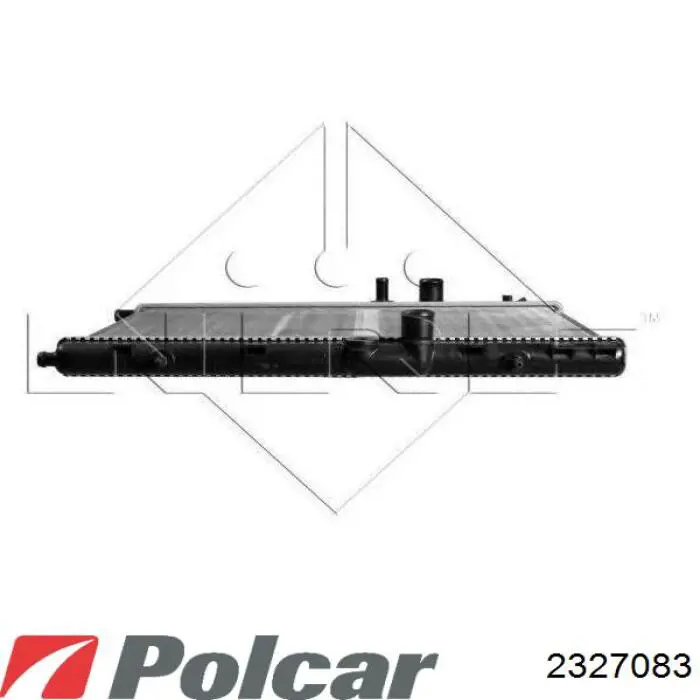Радіатор 2327083 Polcar