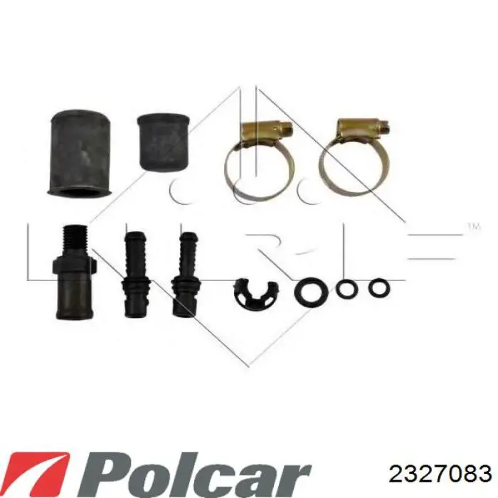 2327083 Polcar Радіатор охолодження двигуна