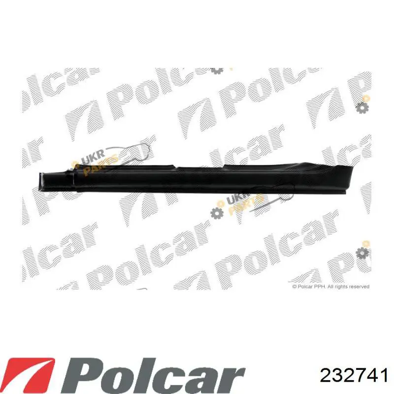 232741 Polcar Поріг зовнішній лівий