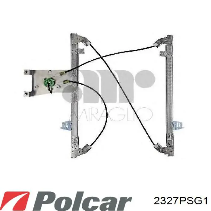 Склопідйомник з електродвигуном Polcar 2327PSG1 ціна, від 49.84 USD