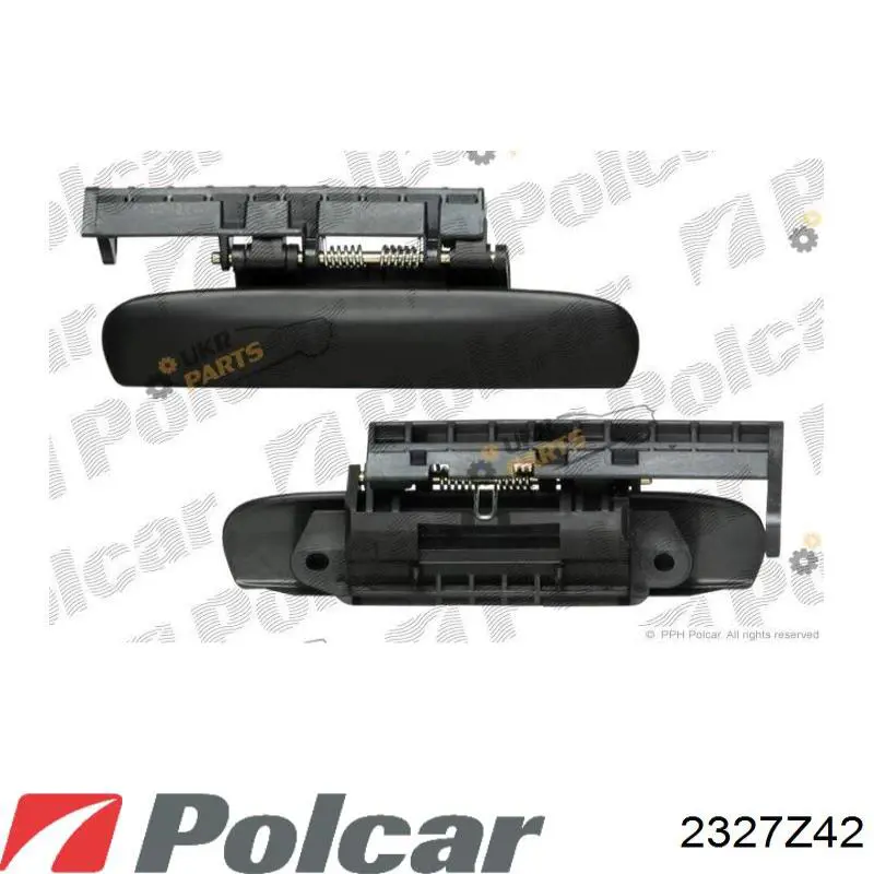 Купити 2327Z42 Polcar Ручка дверей правих, зовнішня, перед/зад
